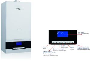 Wholesale Automatic Adjustment 20kw Wall Hung Gas Boiler 6L Expansion Tank from china suppliers