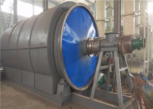 China Waste Plastic Used Tyre Rubbers Pyrolysis to Fuel Oil Plant for Waste Recycling on sale