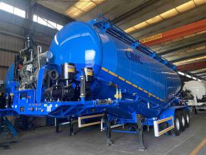 Wholesale CIMC 3-axle Heavy-duty 50 Cubic Meters 80 Tons Bulk Transport Semi-trailer from china suppliers
