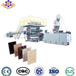 PVC Wall Laminate Artificial Marble Production Line Stone Plastic Sheet