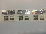 Offset Printing Custom Security Labels Paper Vinyl PET Die Cut Stickers Silk