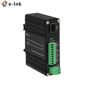 Wholesale DC12 - 48V Fiber Optic Modem Industrial Serial RS232 RS485 RS422 SFP Fiber Media Converter from china suppliers