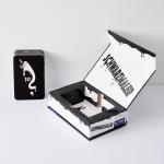 OEM Game Card Cardboard Flip Box With Paper Tray Playing Cards Game Packaging