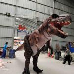 Museum Realistic Dinosaur Costume 8m Long Adult Age Sounds Customized