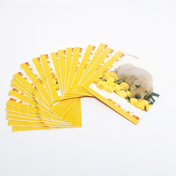 Printed Personalised Paper Napkins Cocktail Dinner Serviettes 1/4 1/8 N