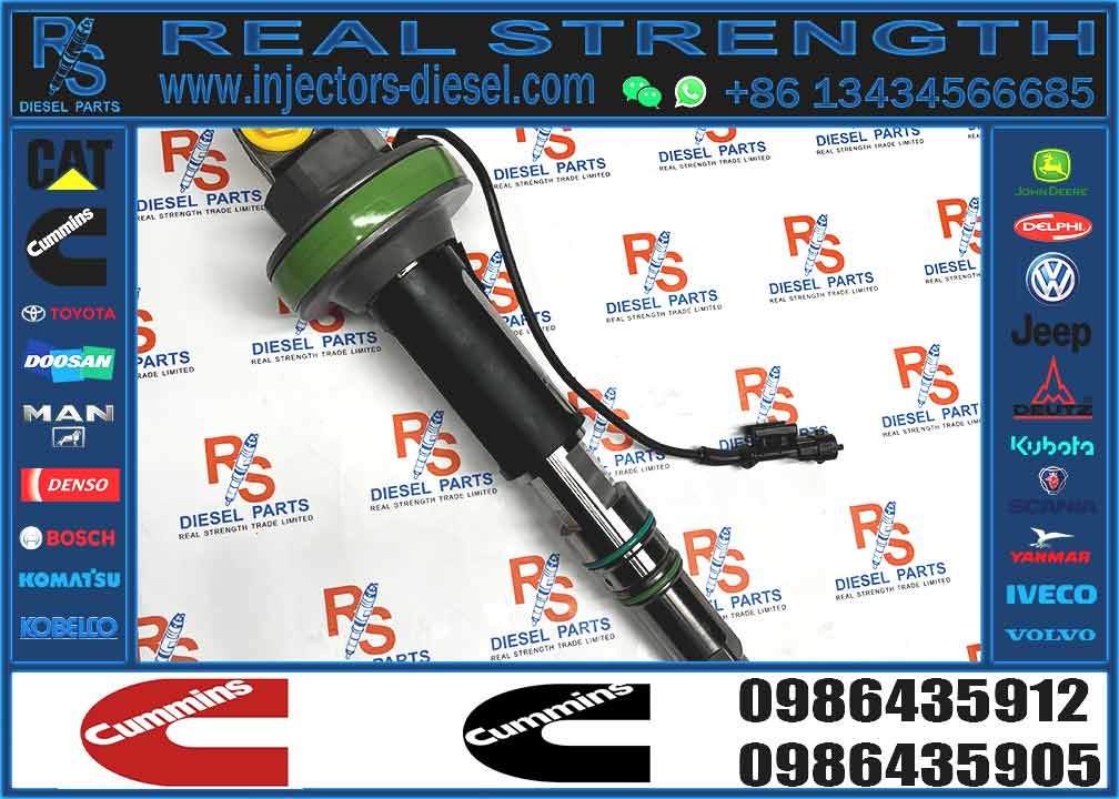 2881089 2882130 Diesel Fuel Injector F00BJ00008 F00BJ00009 0986435616 0986435905 Y431K05584 For CUMMINS 174/175 QSK60