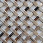 Stainless Steel Galvanized Square Woven Wire Mesh Crimped