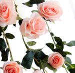 Silk Artificial Roses Perfect for Occasions like Earth Day Wedding Baby Crib