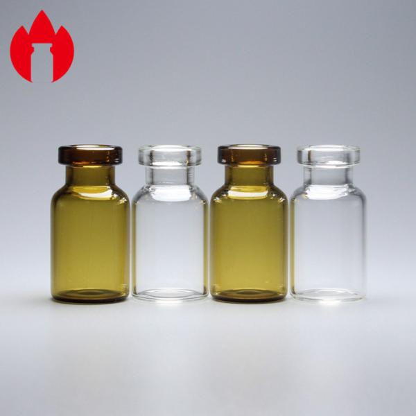2ml Clear and Amber Medical or Cosmetic Low Borosilicate Glass Vial