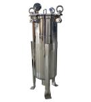 62KG Weight 304 Stainless Steel Bag Water Filter for Hotels 2.7 sq ft Filtering