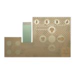 Silk Screen Printed Capacitive Touch Switch PET Keypad Membrane Switch