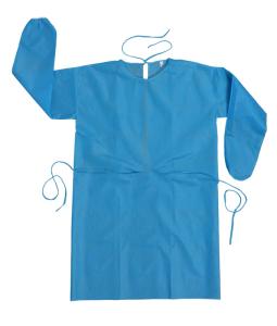 Wholesale SMS Nonwoven Disposable Isolation Gowns , Unisex Disposable Dressing Gowns from china suppliers