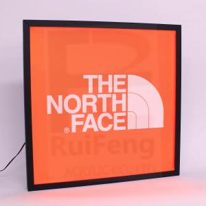 Wholesale Black edge Slim Acrylic Light Boxes, Advertising LED Poster Frame from china suppliers