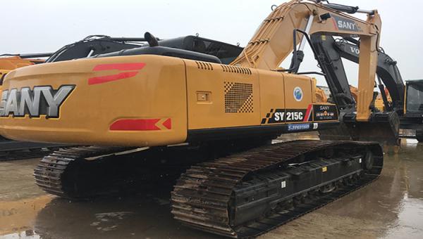 Good condition used SANY 215C excavator 20 Ton SANY 215C crawler digger on hot