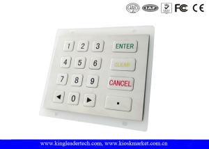 Wholesale USB / PS2 Interface Stainless Steel Numeric Key Pad with 16 Flat Keys from china suppliers