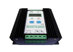 Wholesale LCD Economic Lead Acid Battery 12v / 24v PWM Wind Solar Hybrid System Controller from china suppliers