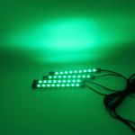 Sound-activated RGB LED strips RGB LED Interior Footwell Lights Strips RGB