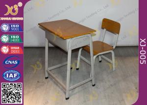 Wholesale Fireproofing Metal Frame Student Desk And Chair Set For Primary School from china suppliers