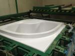 acrylic bathtub vacuum forming making thermoforming machine