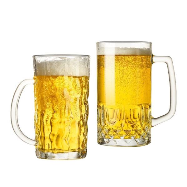 Factory B2B Custom 16-30oz Beer Glasses: Bulk Stock, Quick Delivery – Ideal for Large-Scale Sourcing