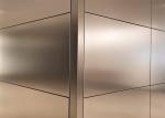 Graceful Luxurious Decorative Metal Panels Interior Color Changed With Light