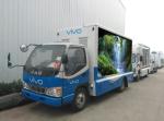 JAC P4 Digital Mobile Advertising Truck , Colorful Led Screen Truck For VIVO