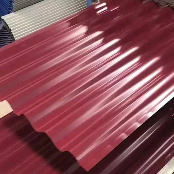 Ppgi Metal Iron Zinc Roofing Galvalume Corrugated PPGI Steel Roof Profile Sheet Color Coated Corrugated Zinc Roof Sheet