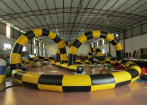 Wholesale Zorb Ball Inflatable Quad Track , Customized Kids Toy Cars Blow Up Race Track from china suppliers