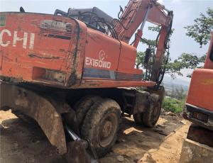 Wholesale Used hitachi ex160wd wheel excavator/ original japan 16ton wheel excavator with good condition for sale from china suppliers
