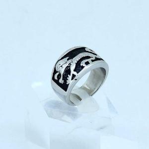 Wholesale FAshion 316L Stainless Steel Ring With Enamel LRX275 from china suppliers