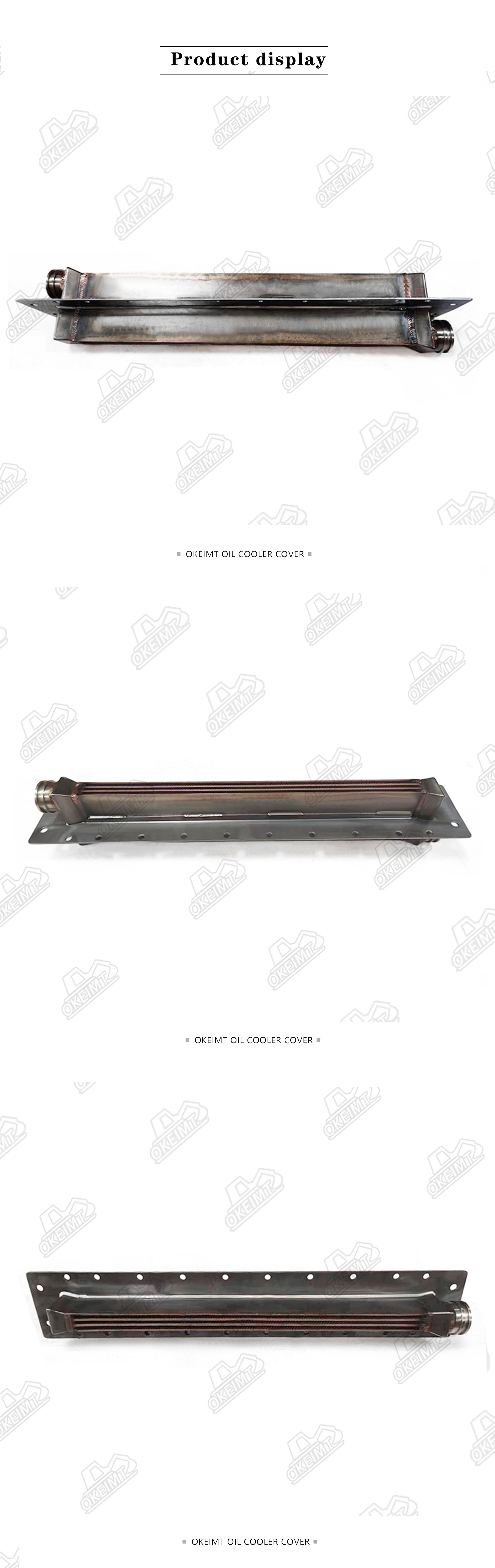 For CAT 3306 Rear Cooler 7W0491 With Cooper Fin Rear Cooler