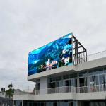 Frontage AC220V Outdoor Advertising LED Display Screen 6000nits Rental