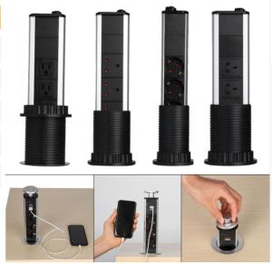 Wholesale Electrical Kitchen Pop Up Power Sockets Multifunctional Vertically Installed from china suppliers