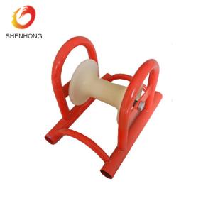Wholesale Straight Line Cable Pulling Pulley Wheel Aluminum Cable Roller Trench Roller from china suppliers