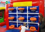 Inflatable Lawn Games OEM Inflatable Basketball Hoop Toys Interactive Kid