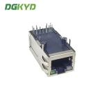 KRJ-339NL 33mm length cat6 gigabit rj45 shielded connector / plug Integrated
