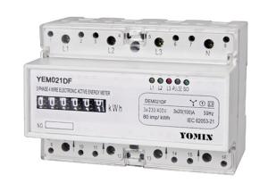 Electronic Analog Display Active Three Phase Energy Meter 7P 3P3W