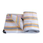 Striped Color Coated PE Tarpaulin Waterproof and Sun Blocking for Outdoor