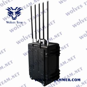 Wholesale Military 12 Bands Full Frequency Waterproof Outdoor Jammer All Cell Phone Signal Jammer from china suppliers