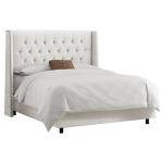 velvet fabric hotel high back designer bed frame ,king size beds wooden beds