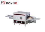 8 Burner Gas Conveyor Pizza Oven , Countertop Commercial Conveyor Belt Pizza