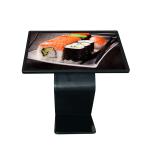 RoHS LCD Advertising Touch Screen Digital Signage 450CD/M Horizontal Display