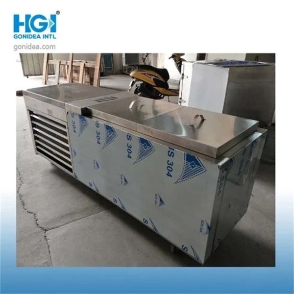 380V Industrial Block Ice Machine Commercial Fast Fan Cooling