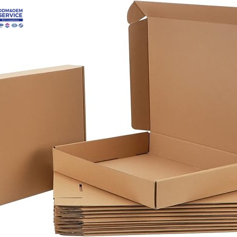 Wholesale Custom Luxury Shipping Boxes Corrugated Board with Custom Logo and Embossed Printing for Mailing & Gifts