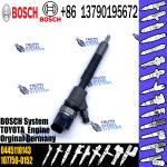 0445110143 Fuel Injector Parts TOYOTA Engine Diesel Fuel Injector