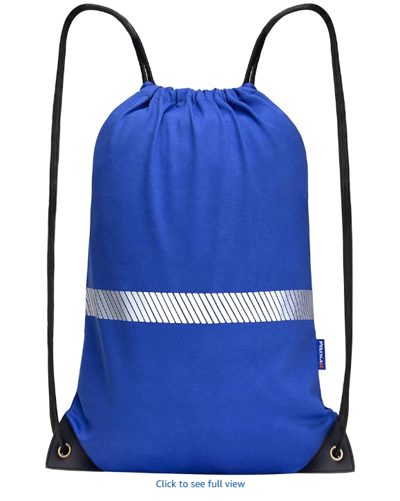 Drawstring Backpack Bag work Sackpack