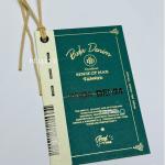 Luxury Hanging Label Free Swing Hangtag Printed Paper hang Tag