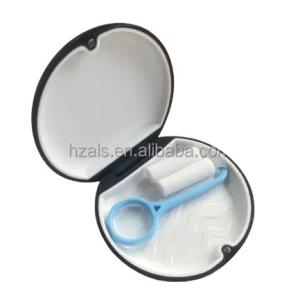Wholesale CE Certified Orthodontic Case Dental Invisible Braces Retainer Box Mouth Guard Denture Storage Aligner Case Oral Hygiene Organizer Beauty from china suppliers