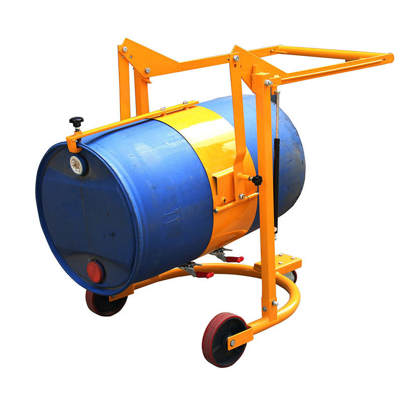 200 Litre 55 Gallon Plastic Drum Lifter Barrel Lifting Device Transporter With Wheels 4