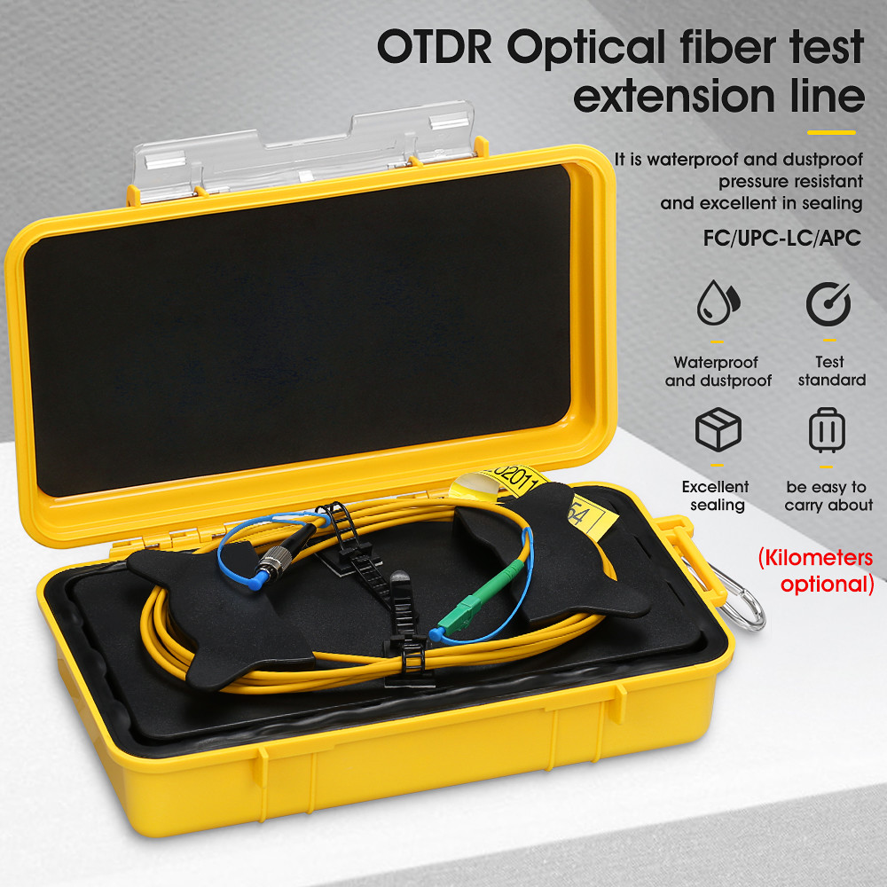 FC/APC-LC/APC Dead Zone Eliminator 1KM OTDR Fiber Optic Launch Box